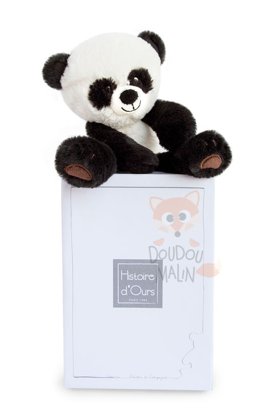  choubis peluche panda noir blanc 